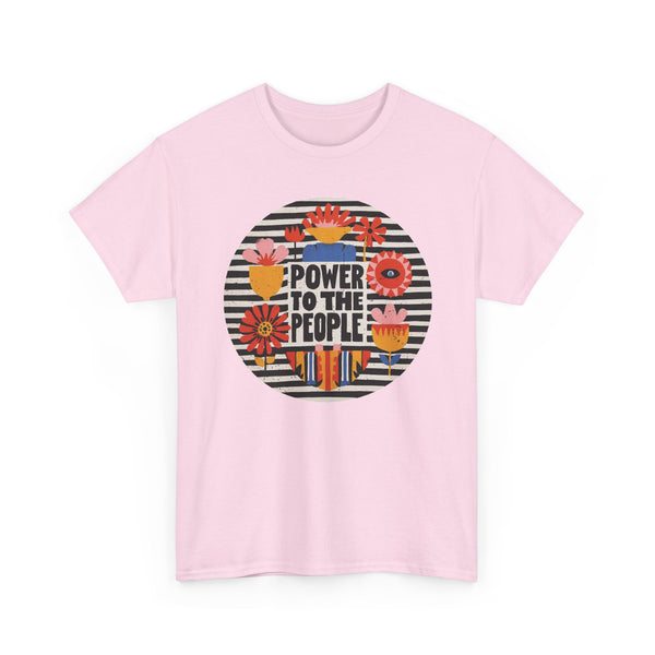 Power to the People everyday graphic tee • Pawer to the People
