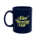 Slow Mornings Club retro mug • Pawer to the People
