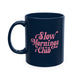 Slow Mornings Club retro mug • Pawer to the People