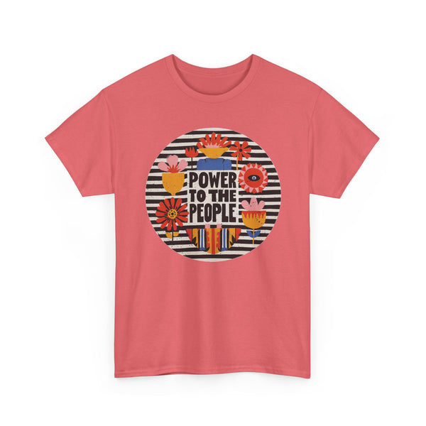 Power to the People everyday graphic tee • Pawer to the People