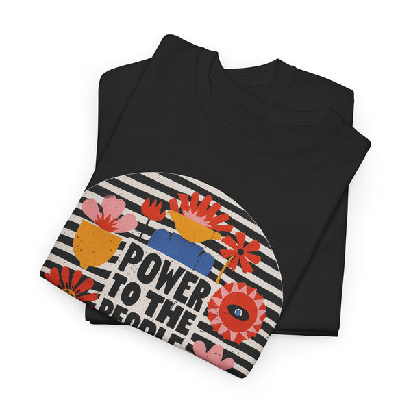 Power to the People everyday graphic tee • Pawer to the People