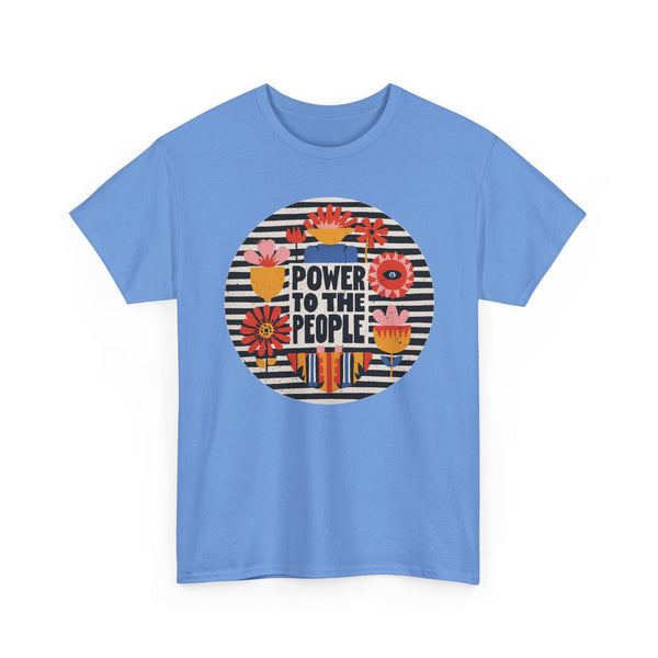 Power to the People everyday graphic tee • Pawer to the People