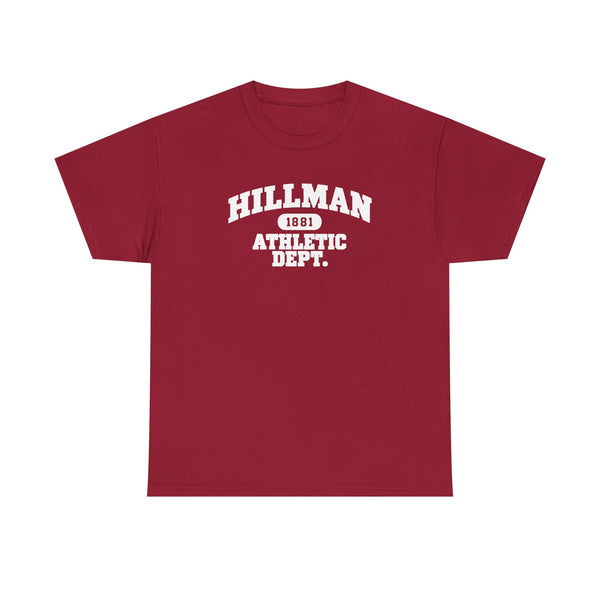 Hillman 1881 Athletic Dept. classic tee • Pawer to the People