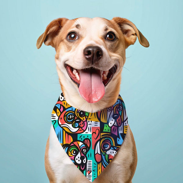 Pablo Pupcasso bandana • Pawer to the People