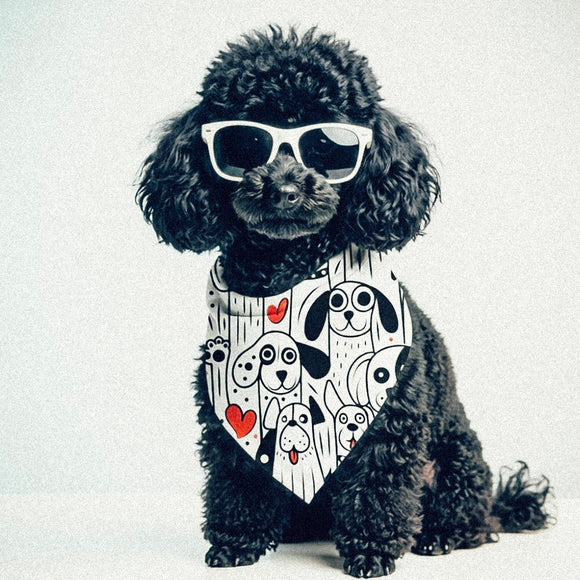Waggy doodles bandana • Pawer to the People