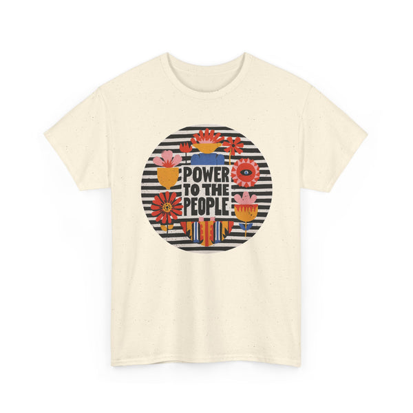 Power to the People everyday graphic tee • Pawer to the People