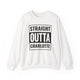 Straight outta [your city] customizable sweatshirt • Pawer to the People