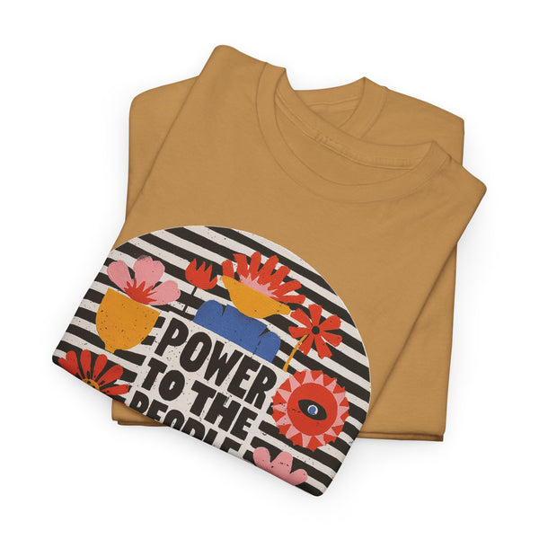 Power to the People everyday graphic tee • Pawer to the People