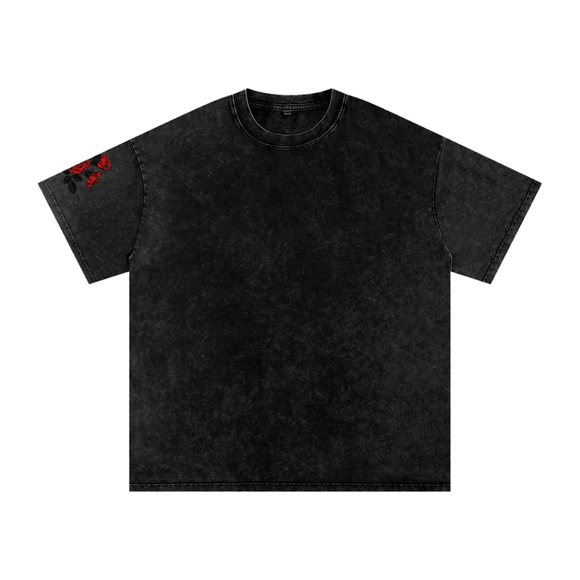 '90s R&B roses & rewind oversized tee • Pawer to the People