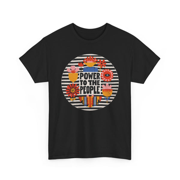 Power to the People everyday graphic tee • Pawer to the People