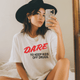 D.A.R.E. nostalgic graphic tee • Pawer to the People