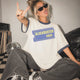 Blockbuster Video retro ringer tee • Pawer to the People