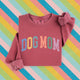 Dog mom color pop crewneck sweatshirt • Pawer to the People
