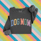 Dog mom color pop crewneck sweatshirt • Pawer to the People