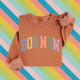 Dog mom color pop crewneck sweatshirt • Pawer to the People