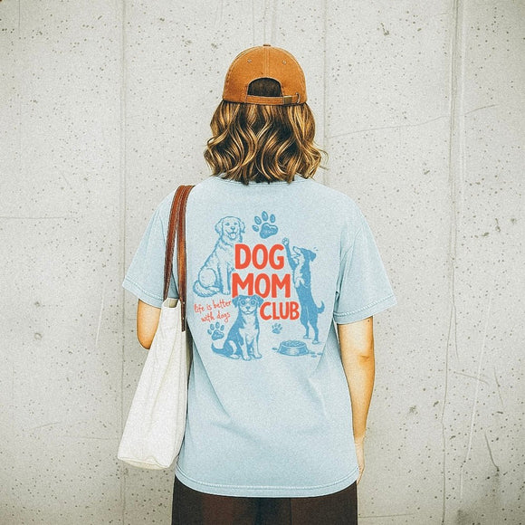 Dog mom club tee • Pawer to the People