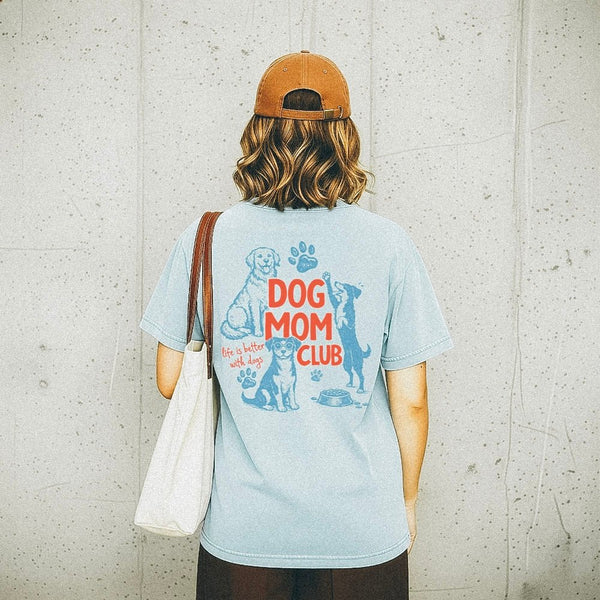 Dog mom club tee • Pawer to the People