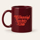 Millennial Anxiety Club retro mug • Pawer to the People