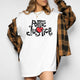 Poetic Justice '90s premium graphic tee • Pawer to the People