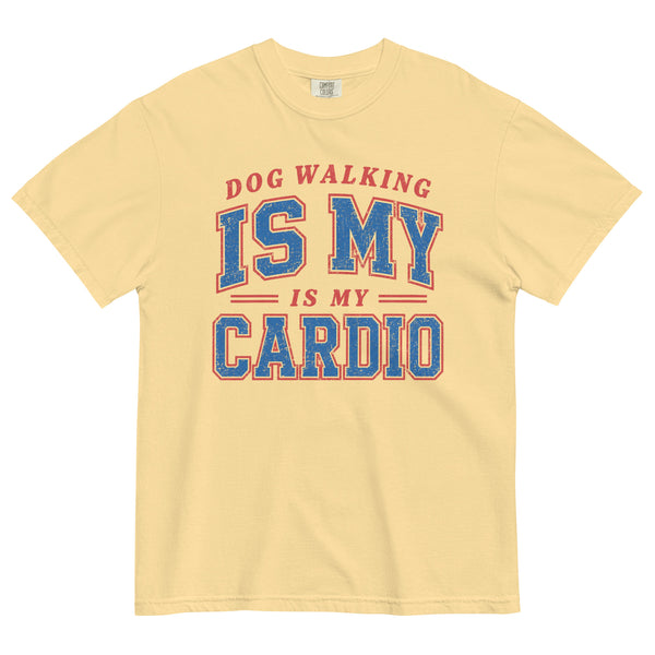 Dog walking is my cardio tee • Pawer to the People