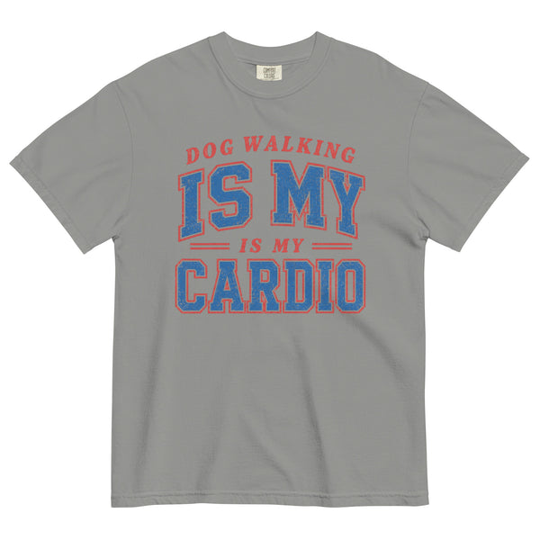 Dog walking is my cardio tee • Pawer to the People