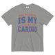 Dog walking is my cardio tee • Pawer to the People