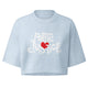 Just poetic cropped tee • Pawer to the People